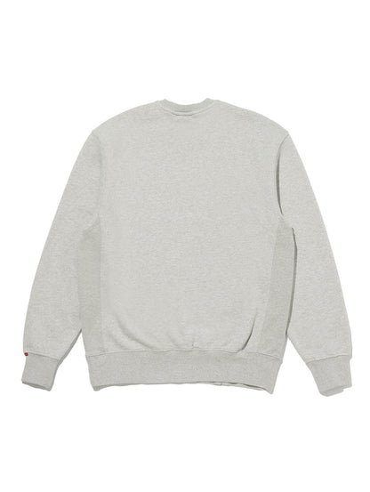 クルーネックスウェットシャツ
