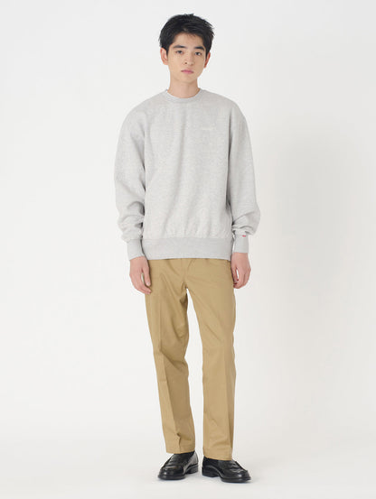 クルーネックスウェットシャツ