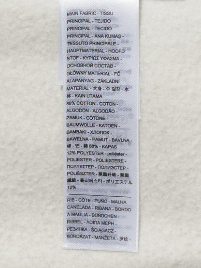 クルーネックスウェットシャツ