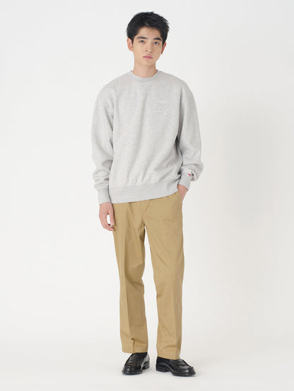 クルーネックスウェットシャツ