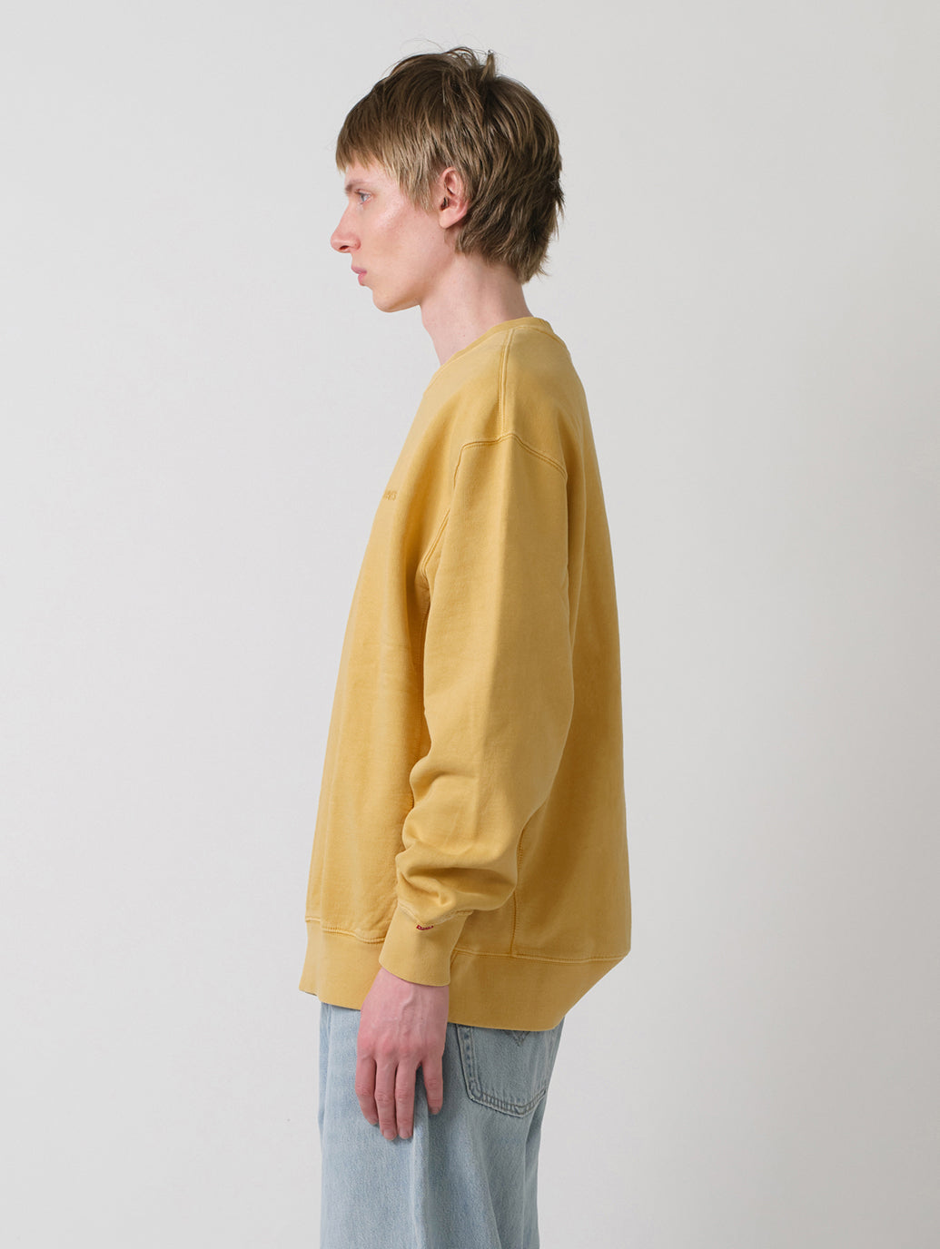 クルーネックスウェットシャツ