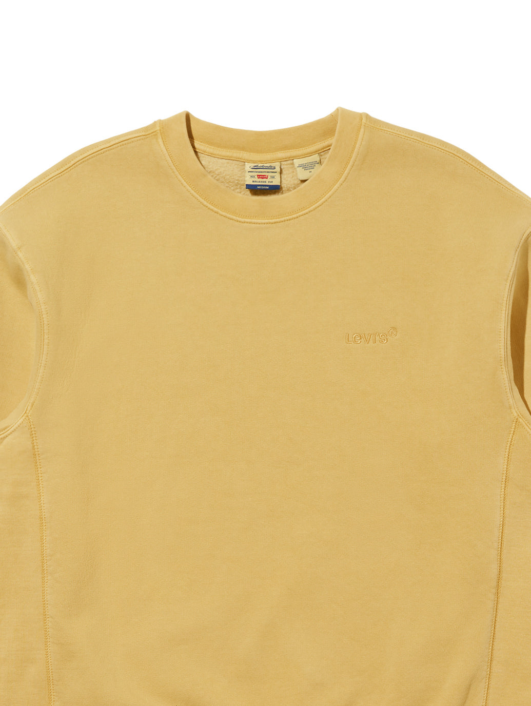 クルーネックスウェットシャツ