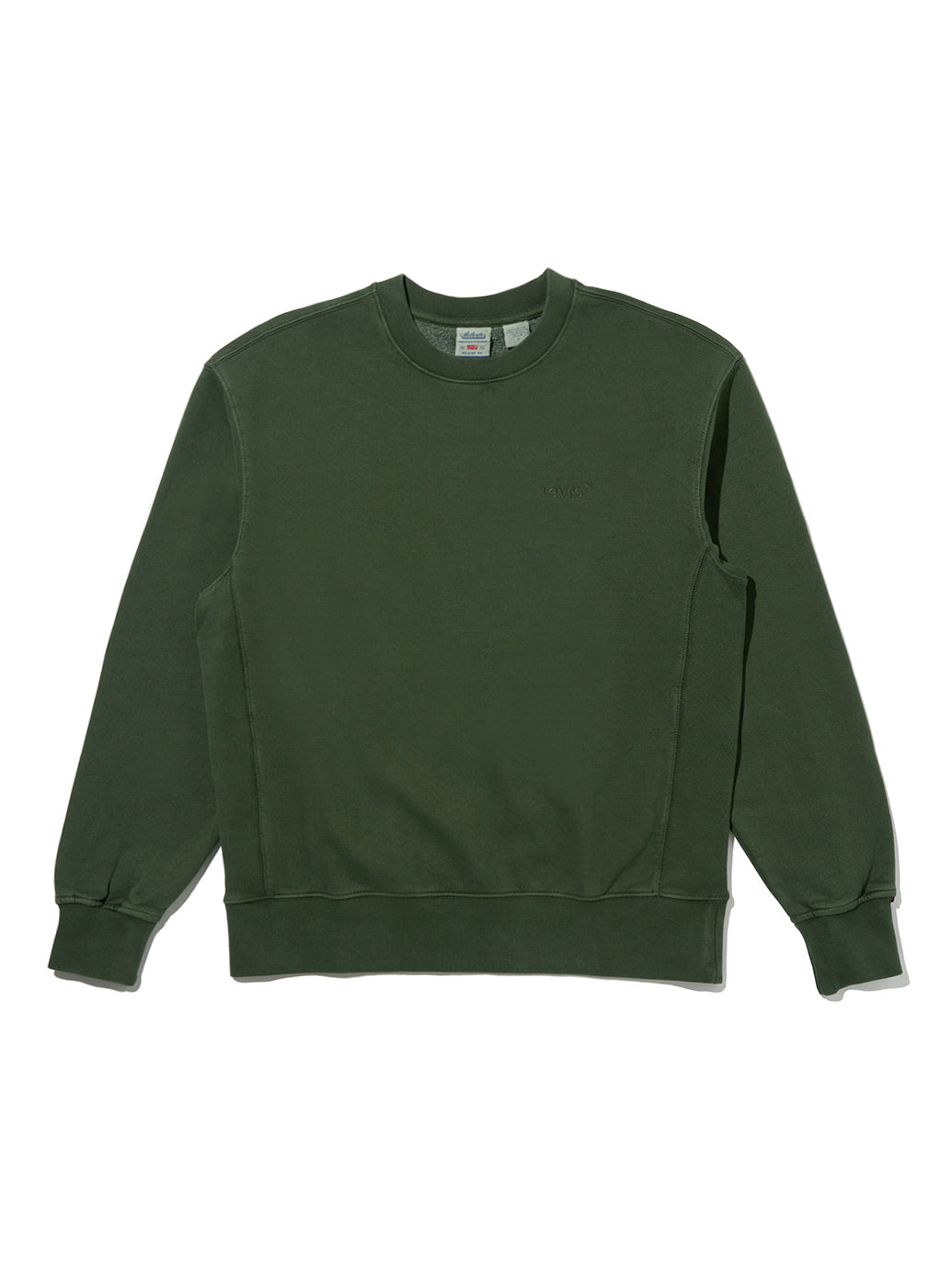 クルーネックスウェットシャツ