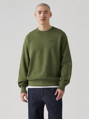 クルーネックスウェットシャツ