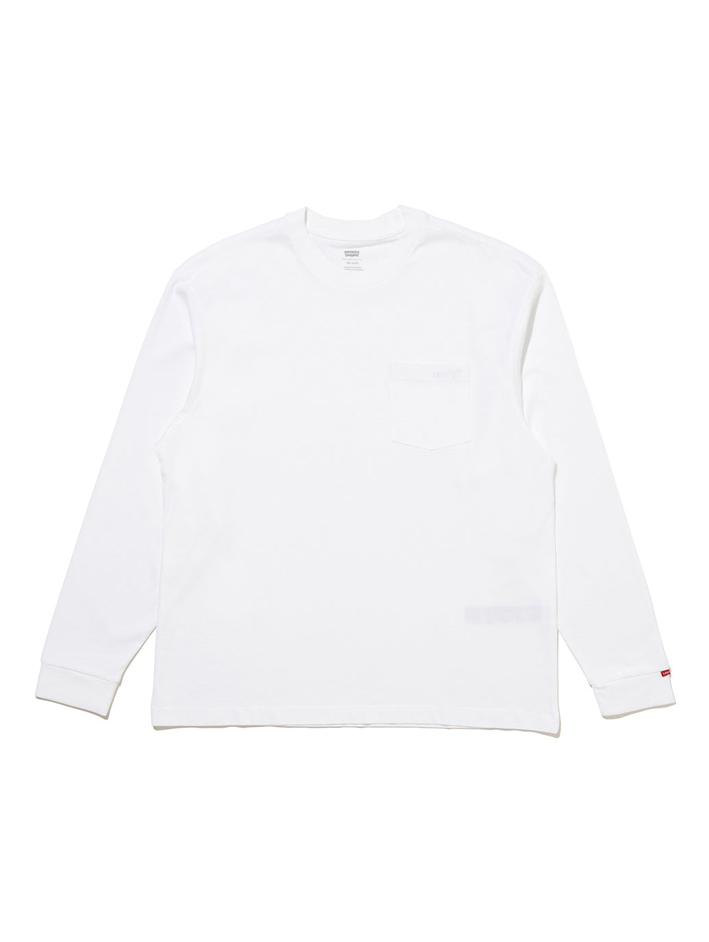 ロングスリーブ Tシャツ ホワイト