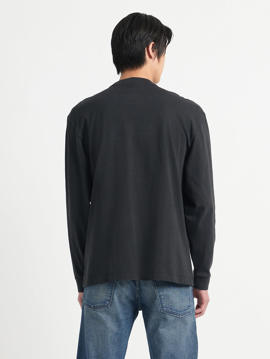 ロングスリーブ Tシャツ ブラック