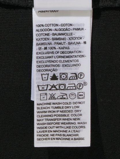 ロングスリーブ Tシャツ ブラック