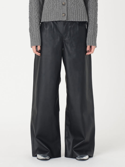 XL STRAIGHT ブラック LEATHER NIGHT