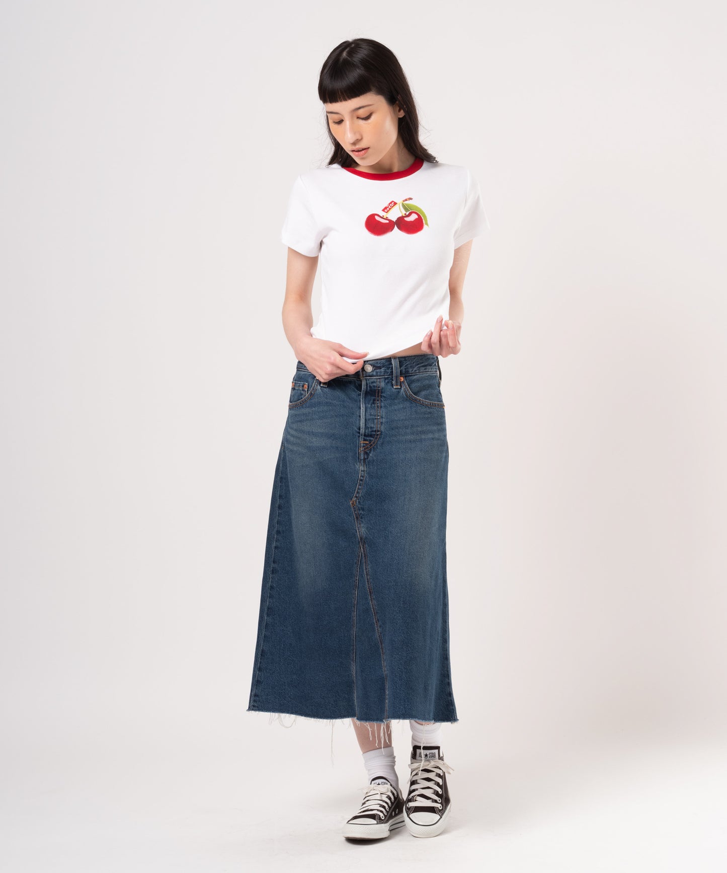 Aラインスカート