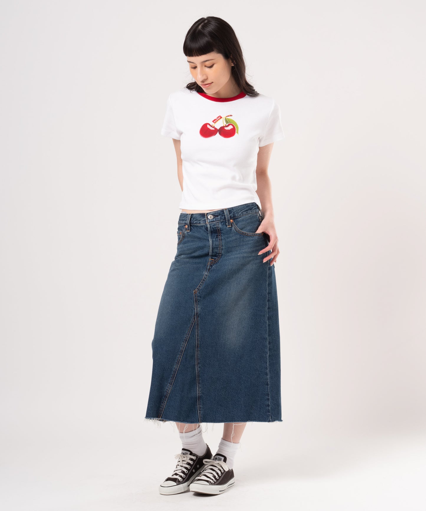 Aラインスカート