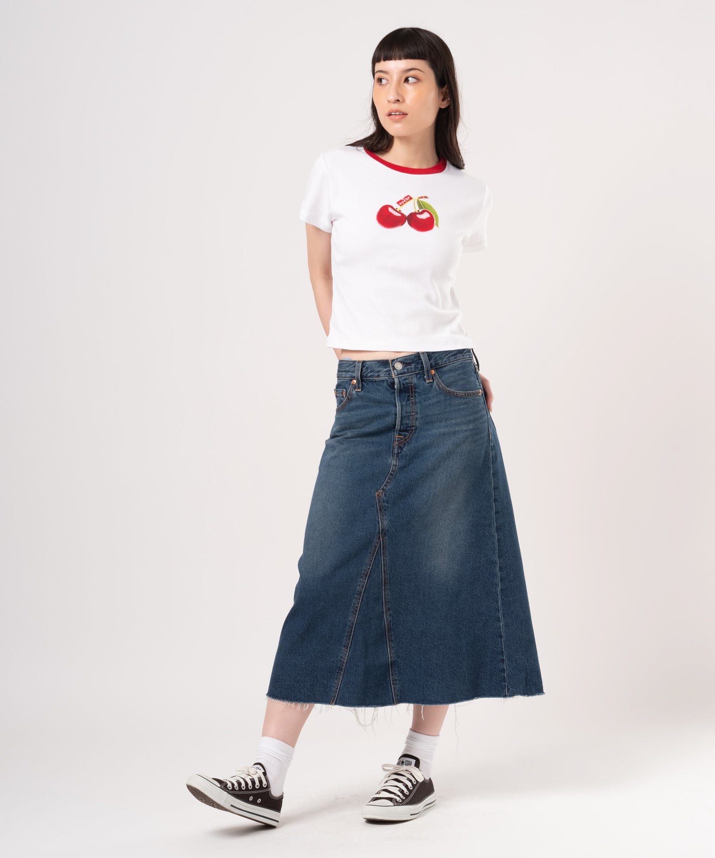 Aラインスカート