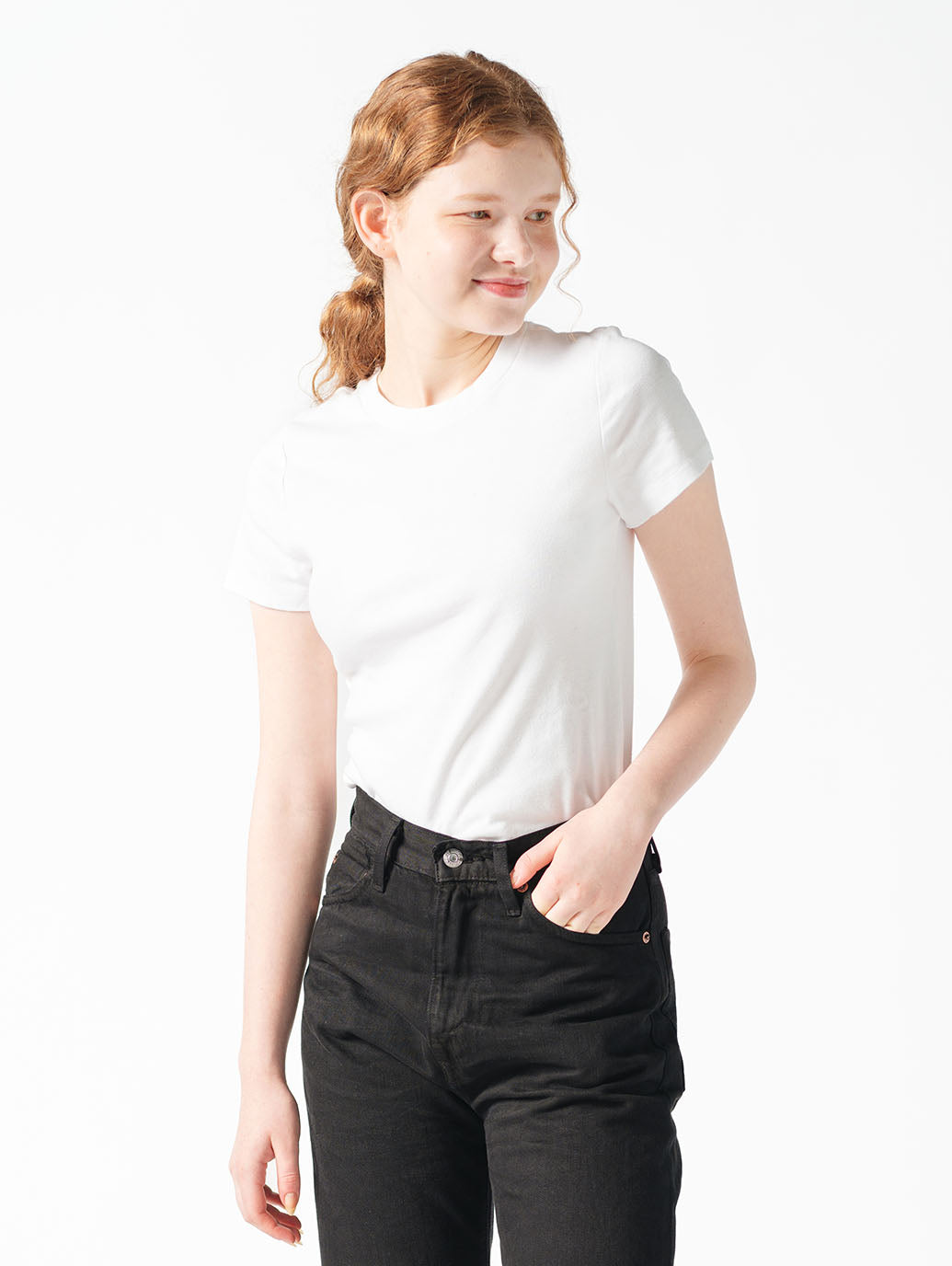 ESSENTIAL 半袖Tシャツ ホワイト