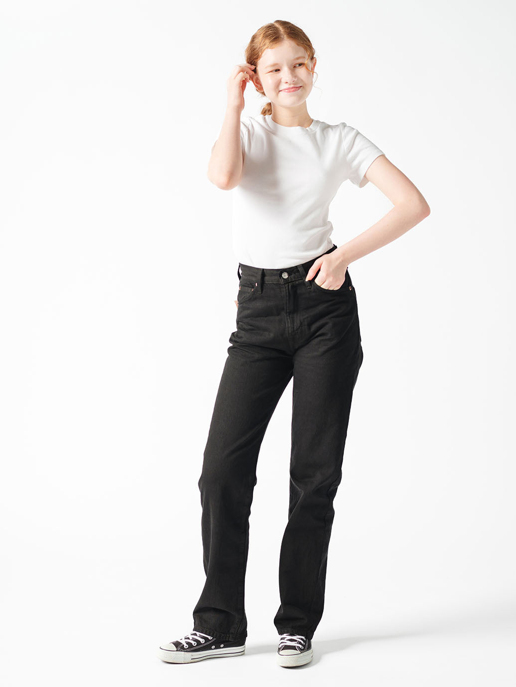 ESSENTIAL 半袖Tシャツ ホワイト