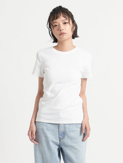 ESSENTIAL 半袖Tシャツ ホワイト