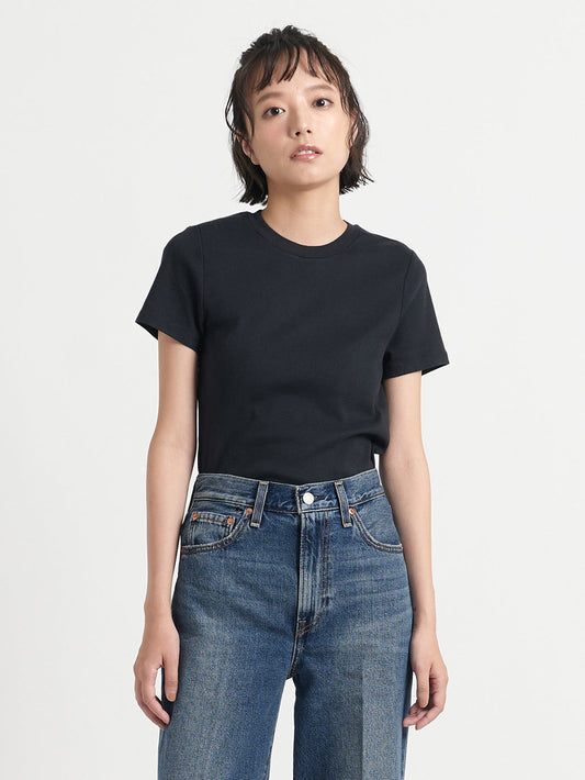 エッセンシャル Tシャツ ブラック ANTHRACITE NIGHT