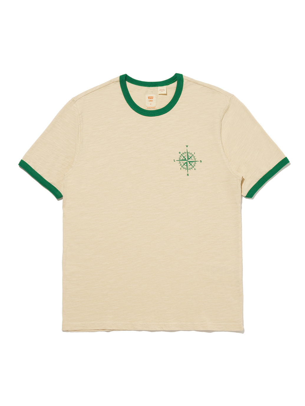 LEVI’S® X END RINGER Tシャツ グリーン