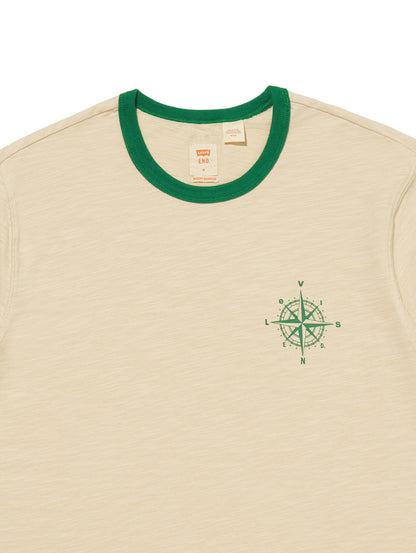 LEVI’S® X END RINGER Tシャツ グリーン