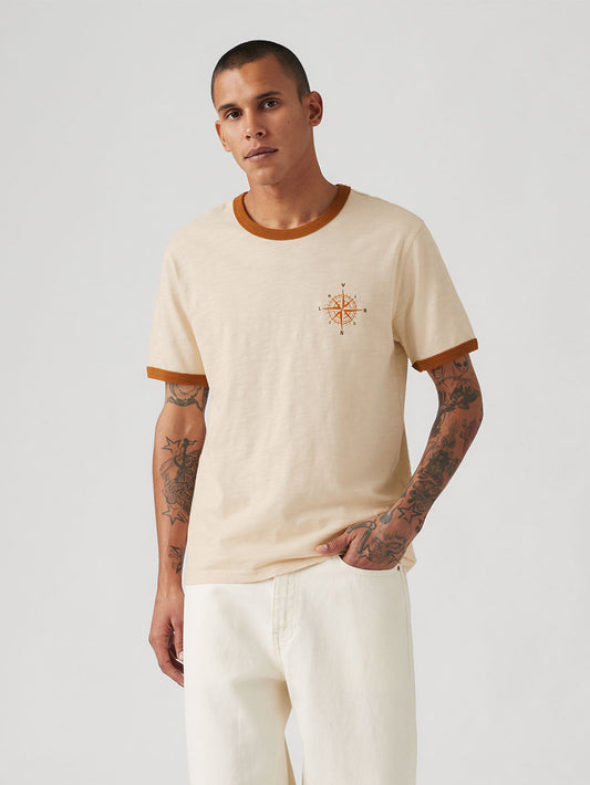 LEVI’S® X END RINGER Tシャツ ブラウン