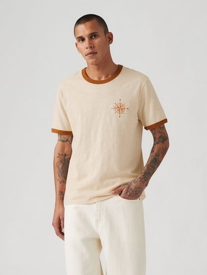 LEVI’S® X END RINGER Tシャツ ブラウン