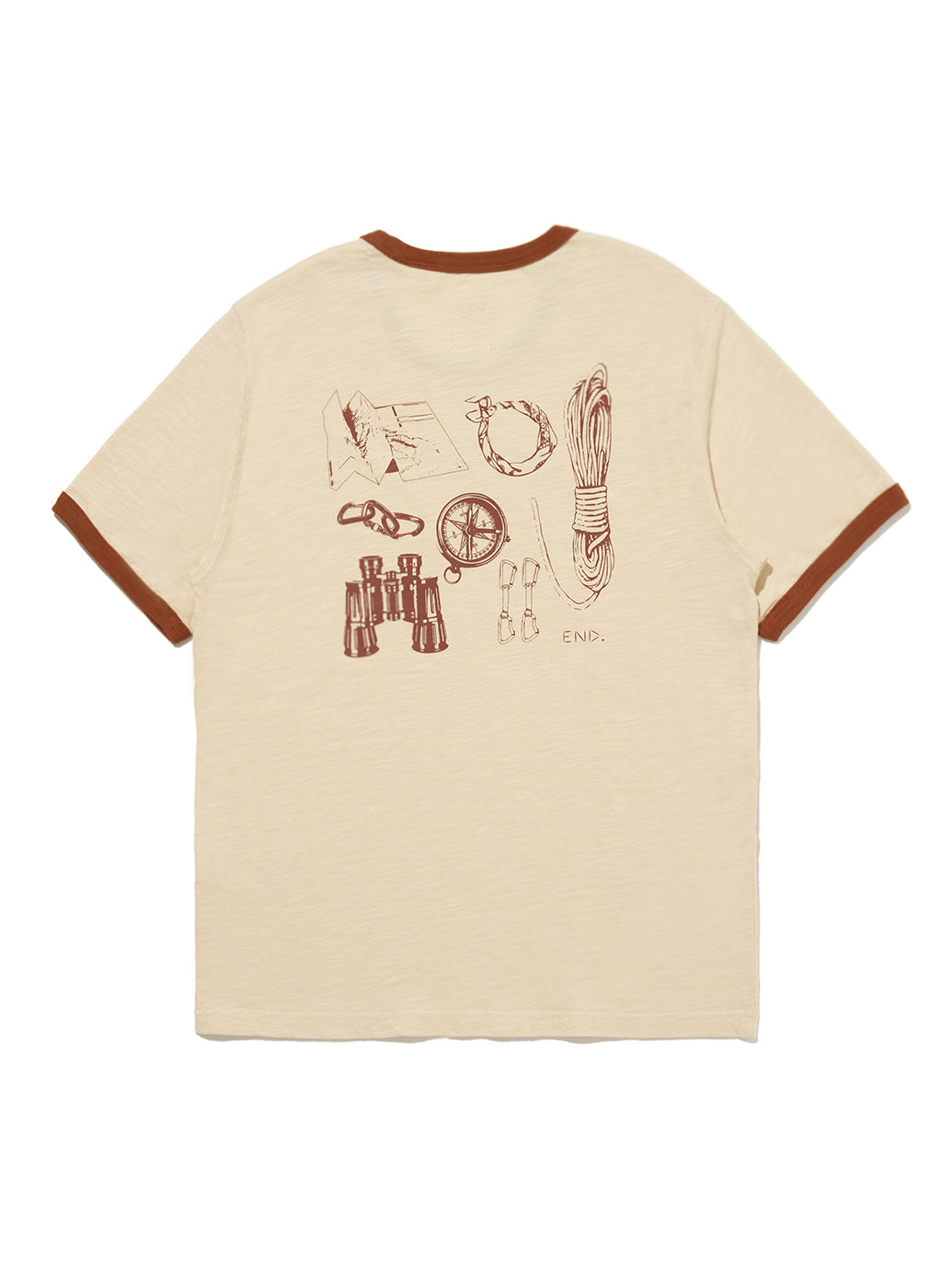 LEVI’S® X END RINGER Tシャツ ブラウン