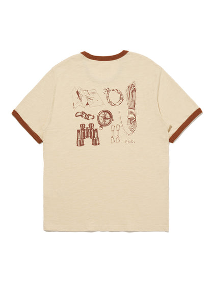 LEVI’S® X END RINGER Tシャツ ブラウン