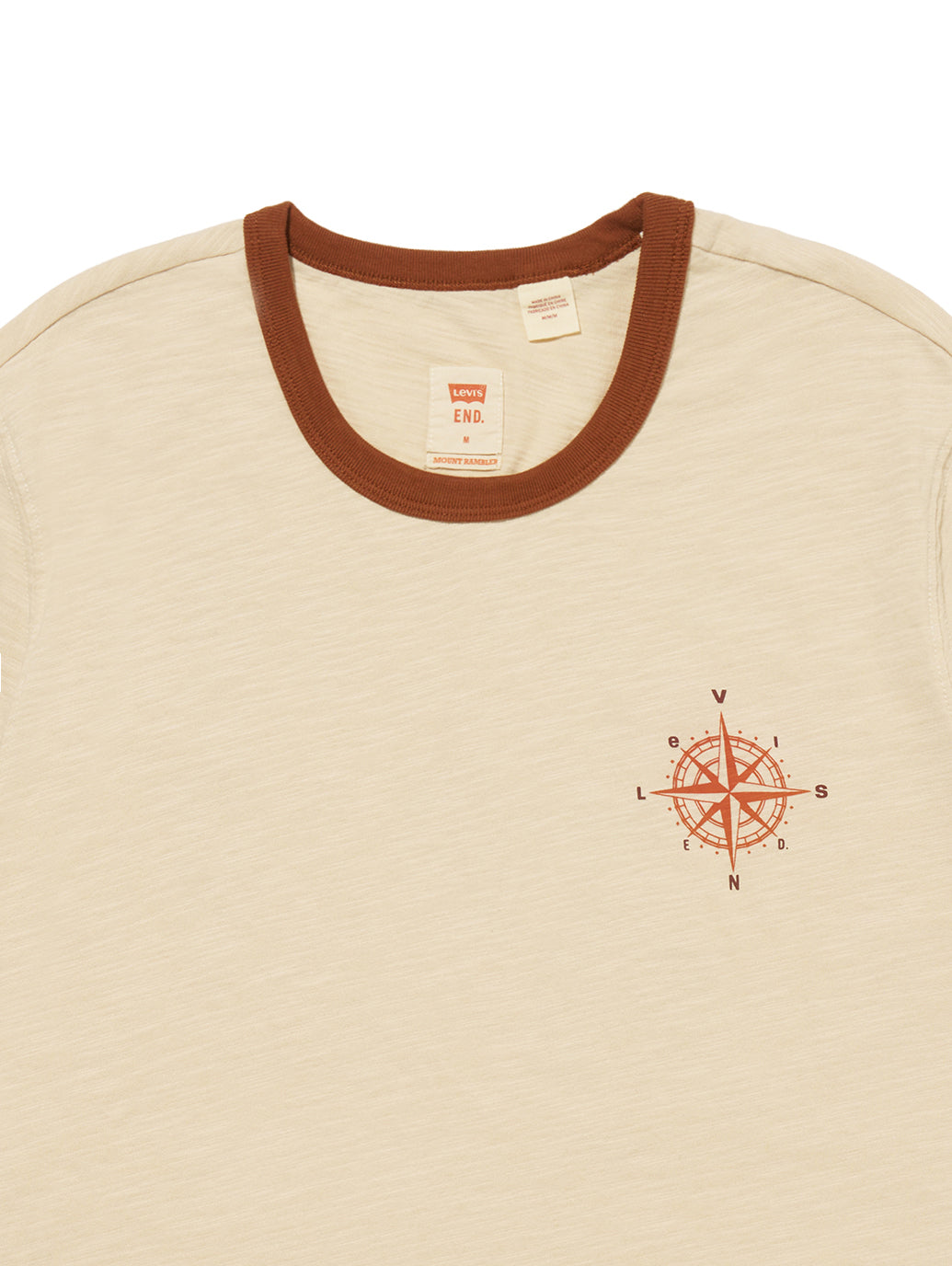 LEVI’S® X END RINGER Tシャツ ブラウン