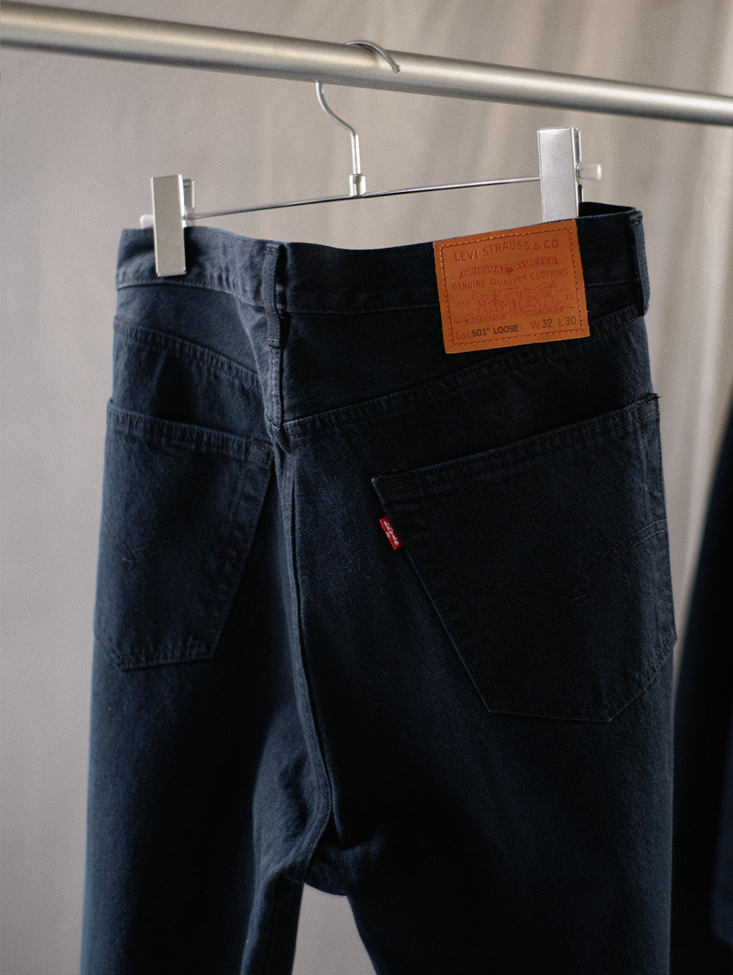 501 LOOSE BLACK OD