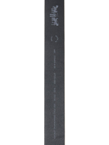 レザーベルト ブラック