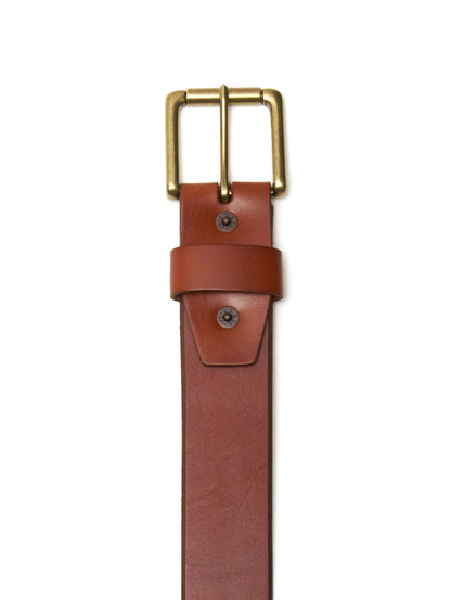 レザーベルト ブラウン