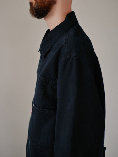 TYPE1 TRUCKER JACKET BLACK OD