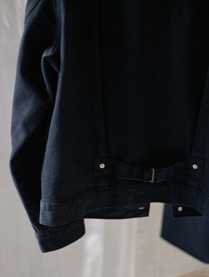 TYPE1 TRUCKER JACKET BLACK OD