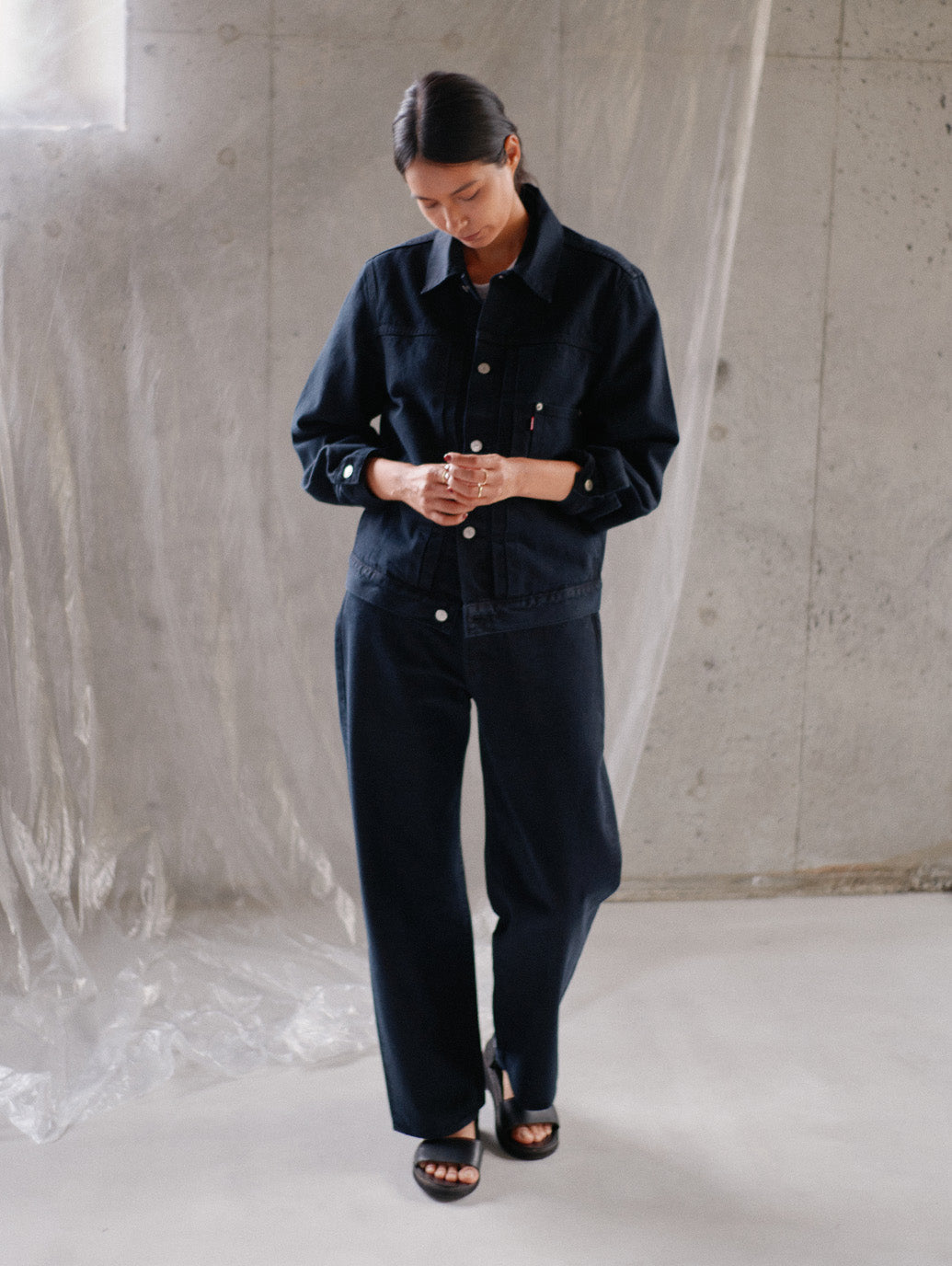 501 LOOSE BLACK OD