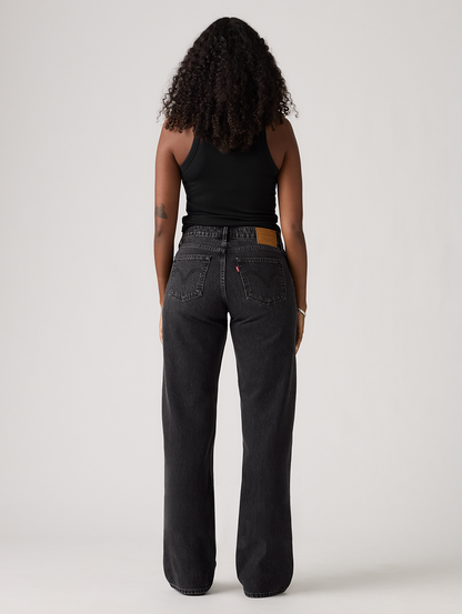 LOW LOOSE ジーンズ ブラック