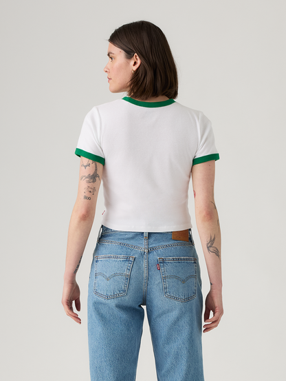 グラフィック ミニ リンガーTシャツ