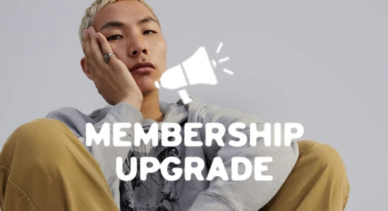 ご購入に応じて会員ランクアップ