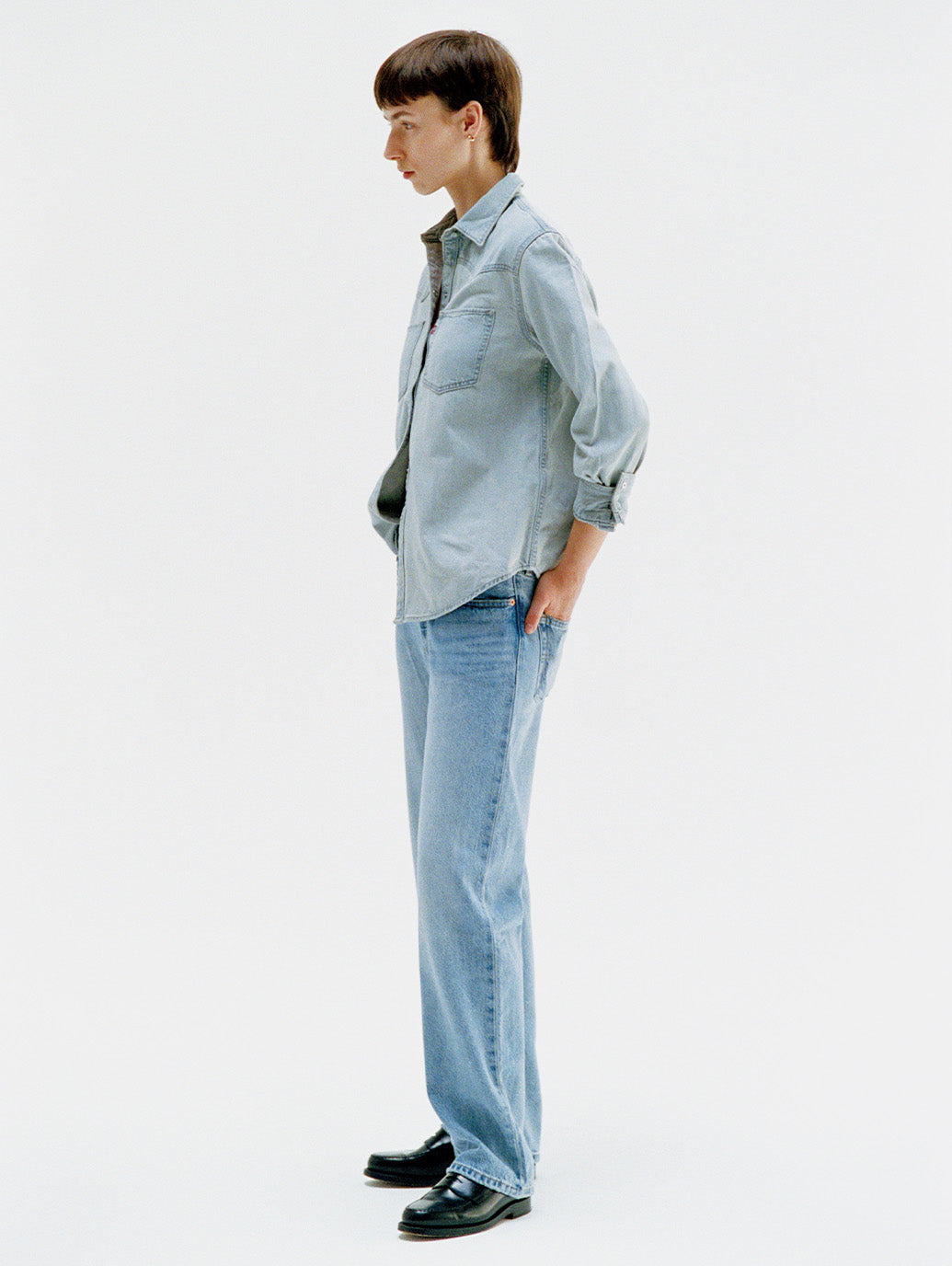 TEODORA ウェスタンシャツ