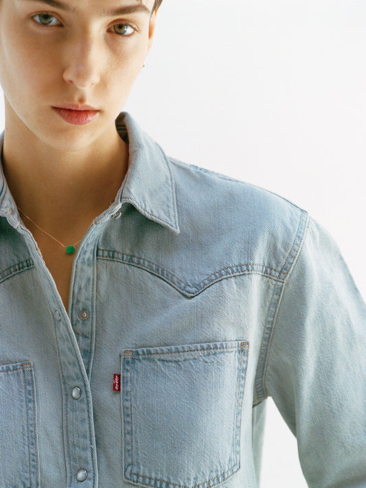 TEODORA ウェスタンシャツ